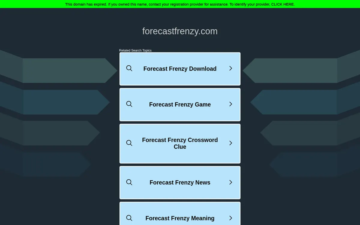 Forecast Frenzy preview