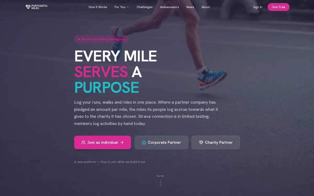 Purposeful Miles preview